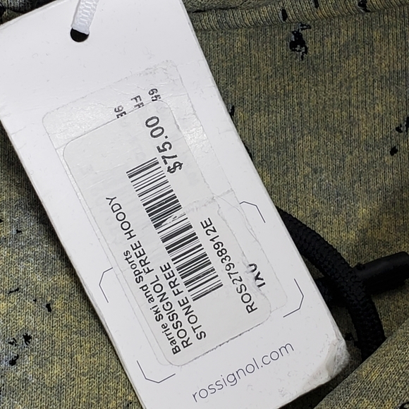 Rossignol Camouflage hoodie With reflective stripe for visibility youth xl - Picture 3 of 15